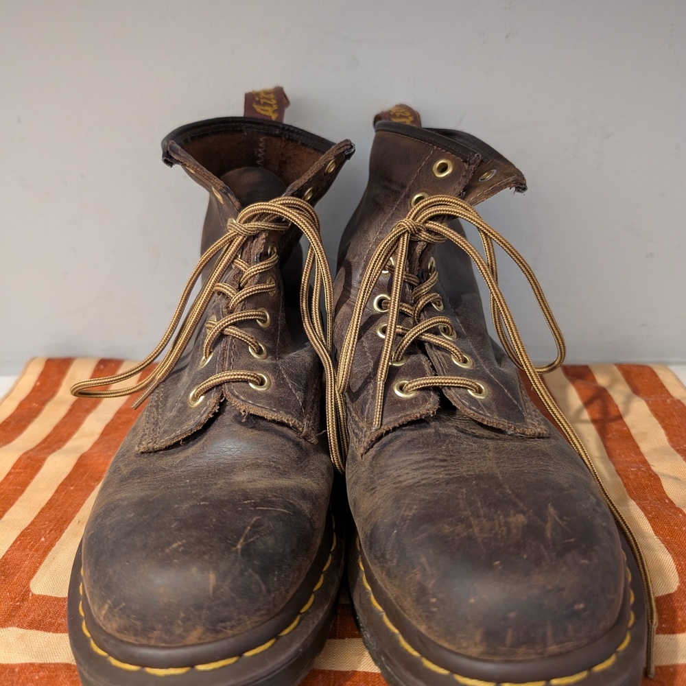 Dr. Martens Brown Leather Boots